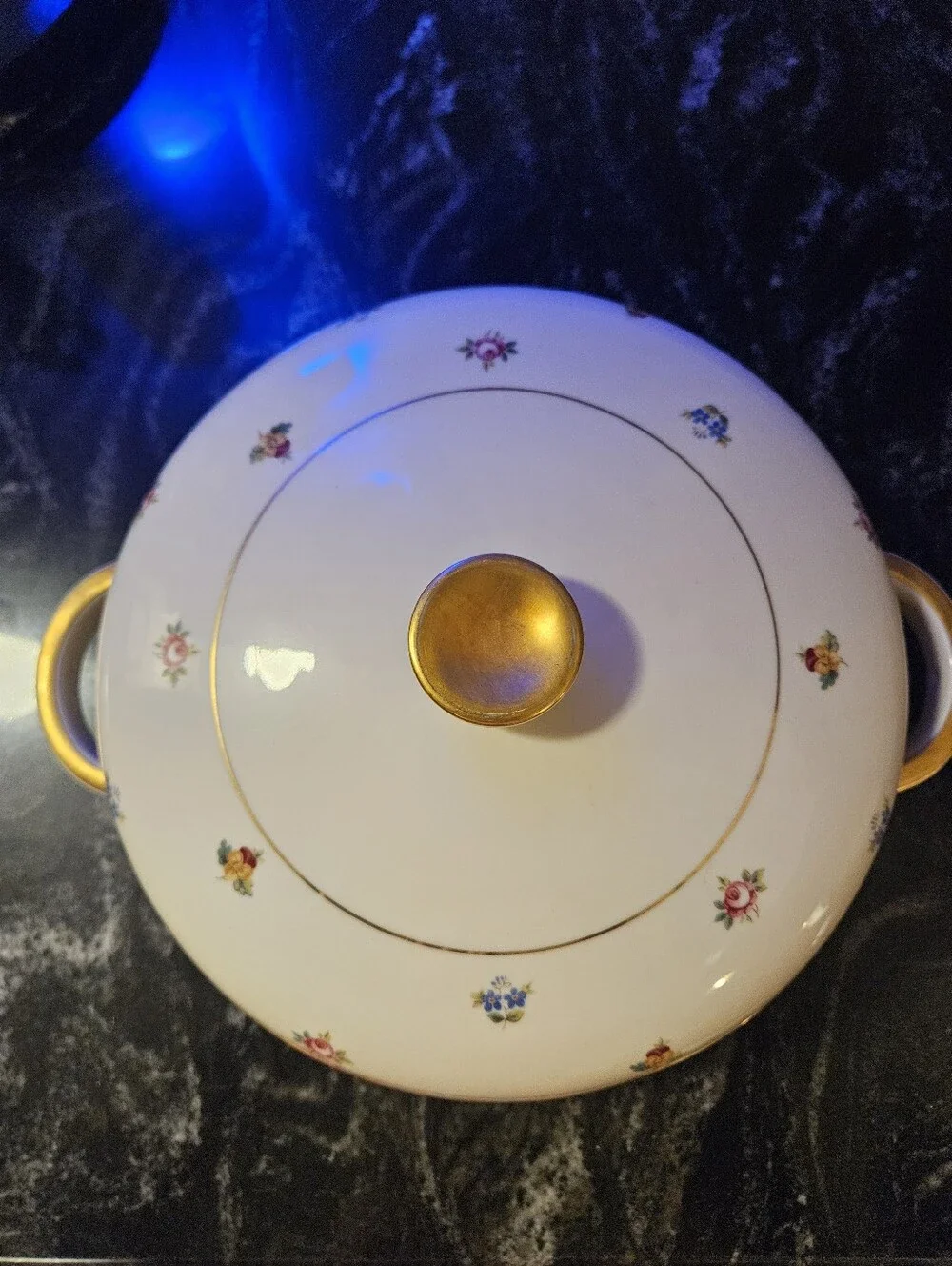 Vintage Rosenthal Winifred Covered Vegetable Dish Bowl US Zone Germany 1946-1949